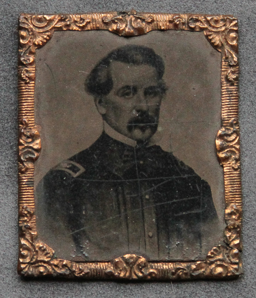 A portrait of a man in military uniform.