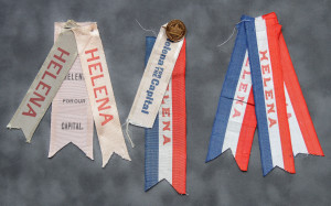 Three ribbons with the name helena on them.