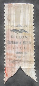 Dillon Territorial ribbon for Harrison  