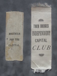 ribbons from 1892 capital election                  